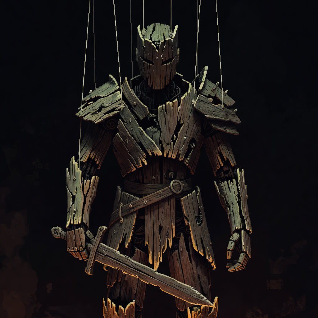 Wooden Guard - Pixel Art Sprite