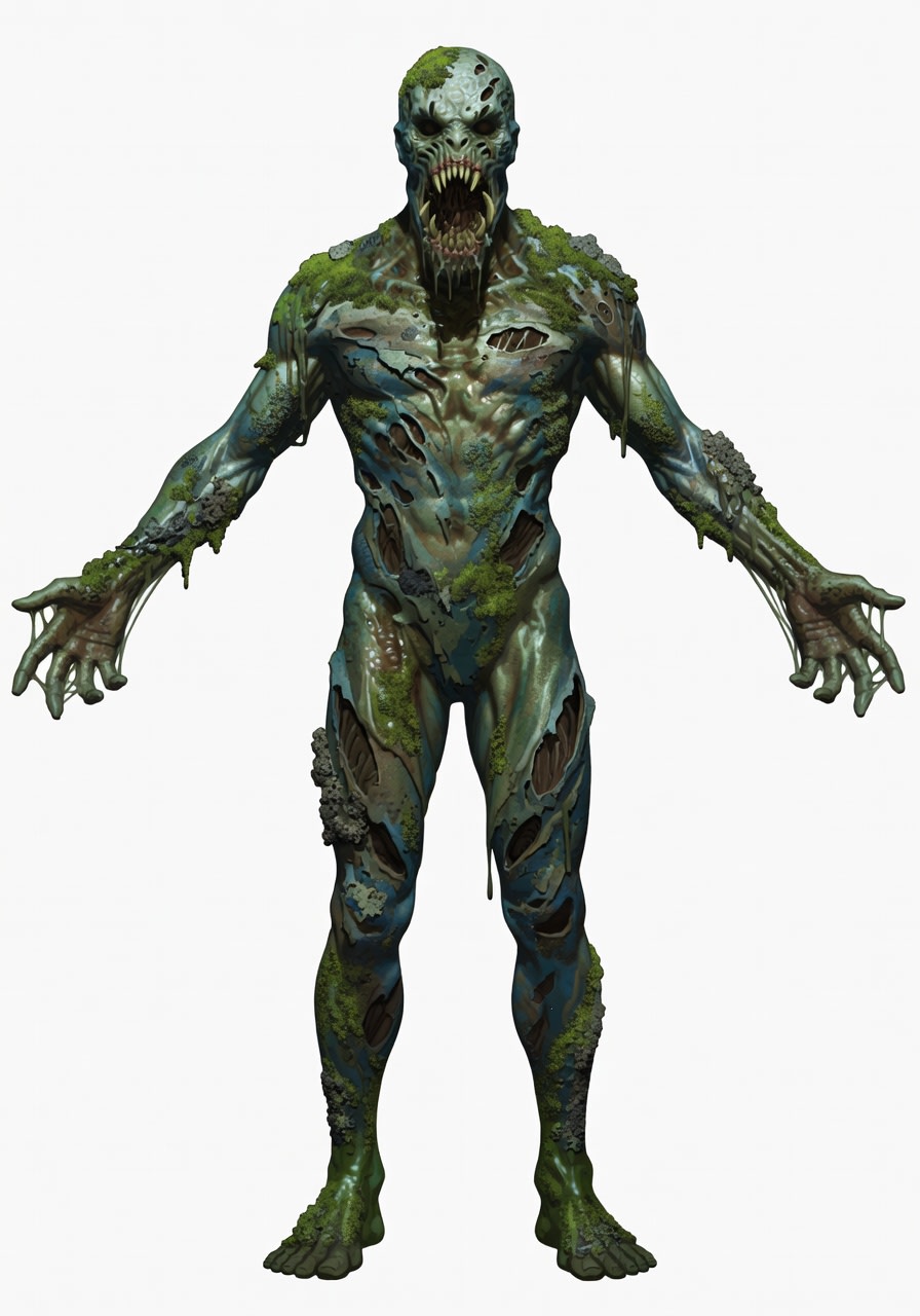 Drowner Swamp Monster - Concept (2 / 4)