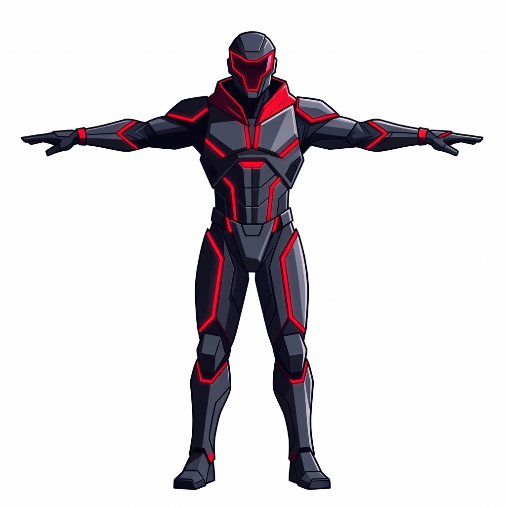 Sci-Fi Agent Concept (3 / 4)
