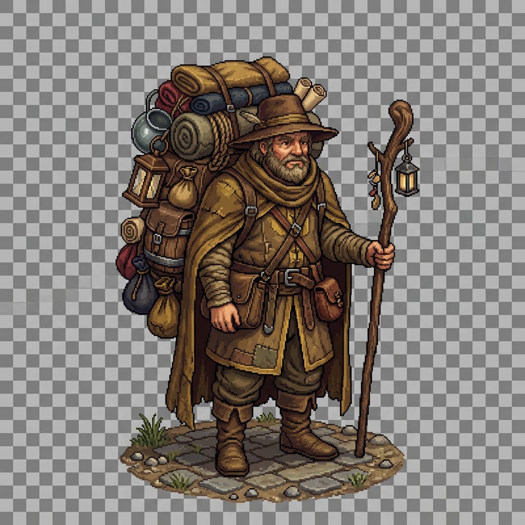 Kael Merchant Sprite (1 / 2)