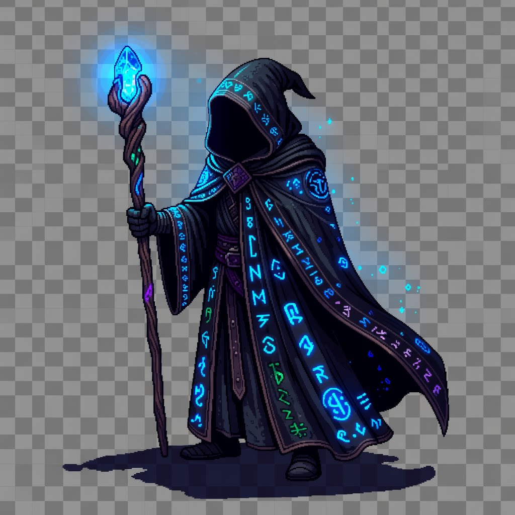 Player Wizard Sprite (4 / 4)