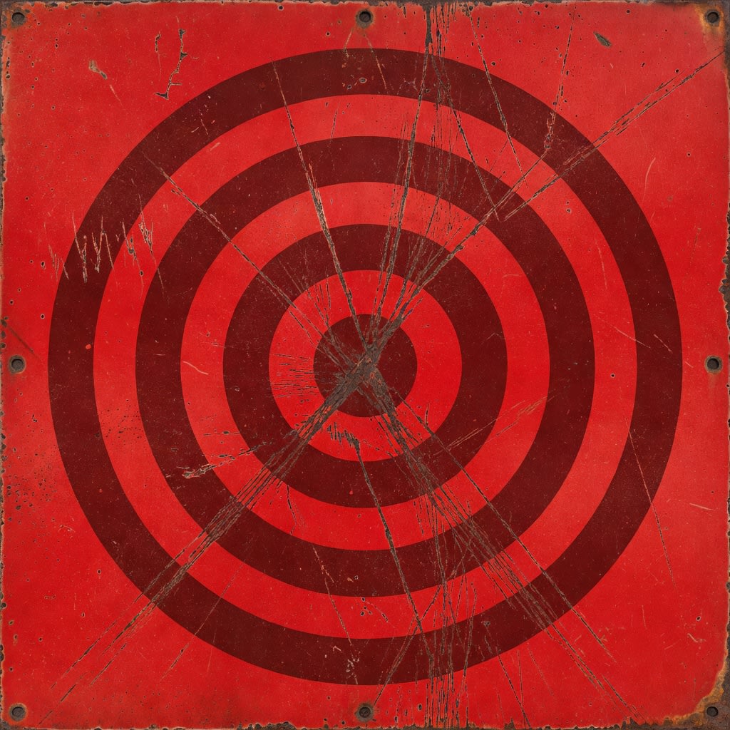 Red Target Texture