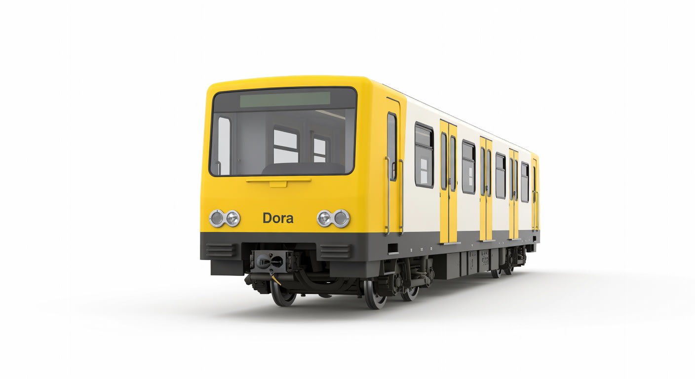 BVG Class D Dora train concept (2 / 4)