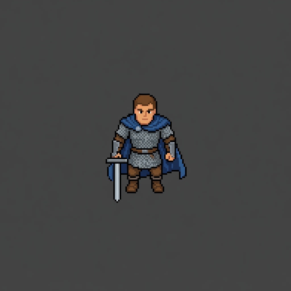 Tibia-style Character Sprite