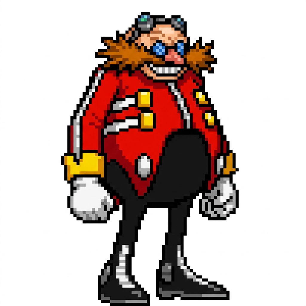 Dr Eggman - Sonic Advance Style (1 / 2)