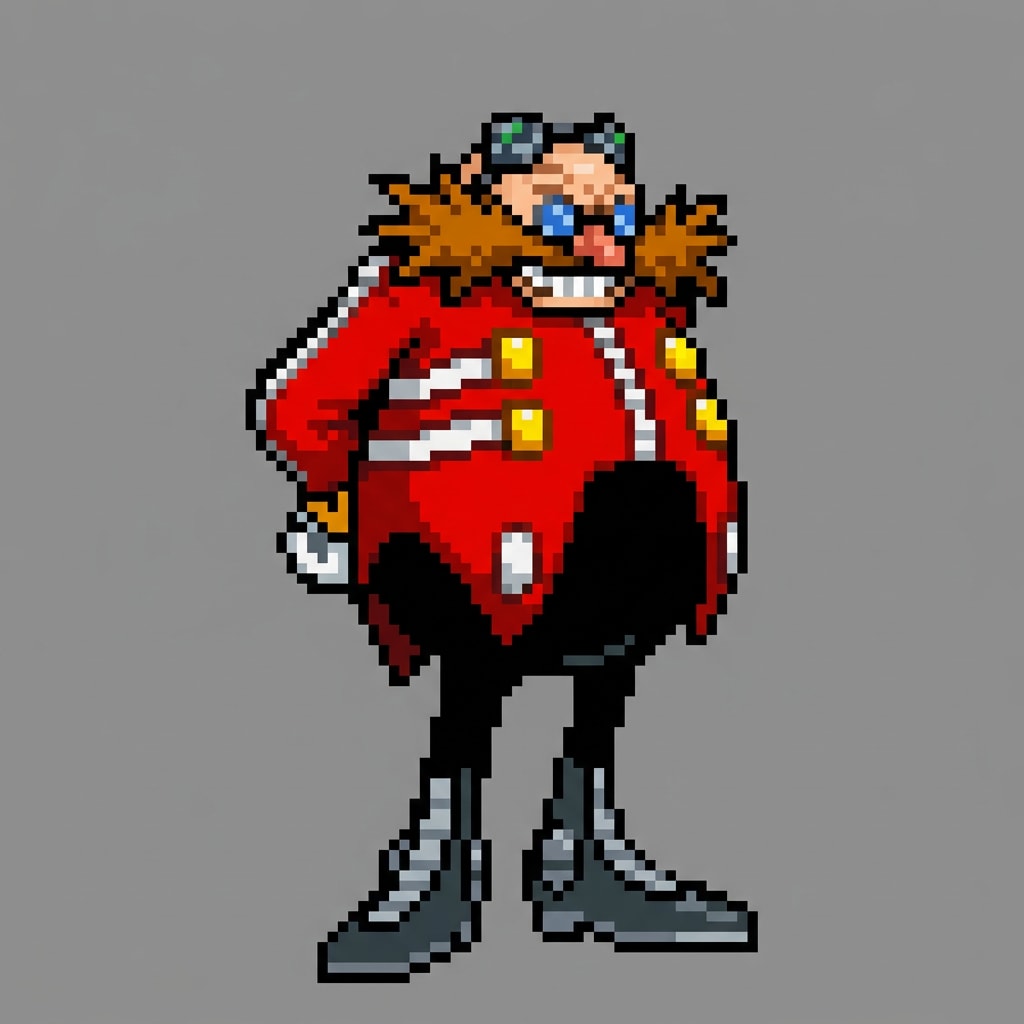 Dr Eggman - Sonic Advance Style (2 / 2)
