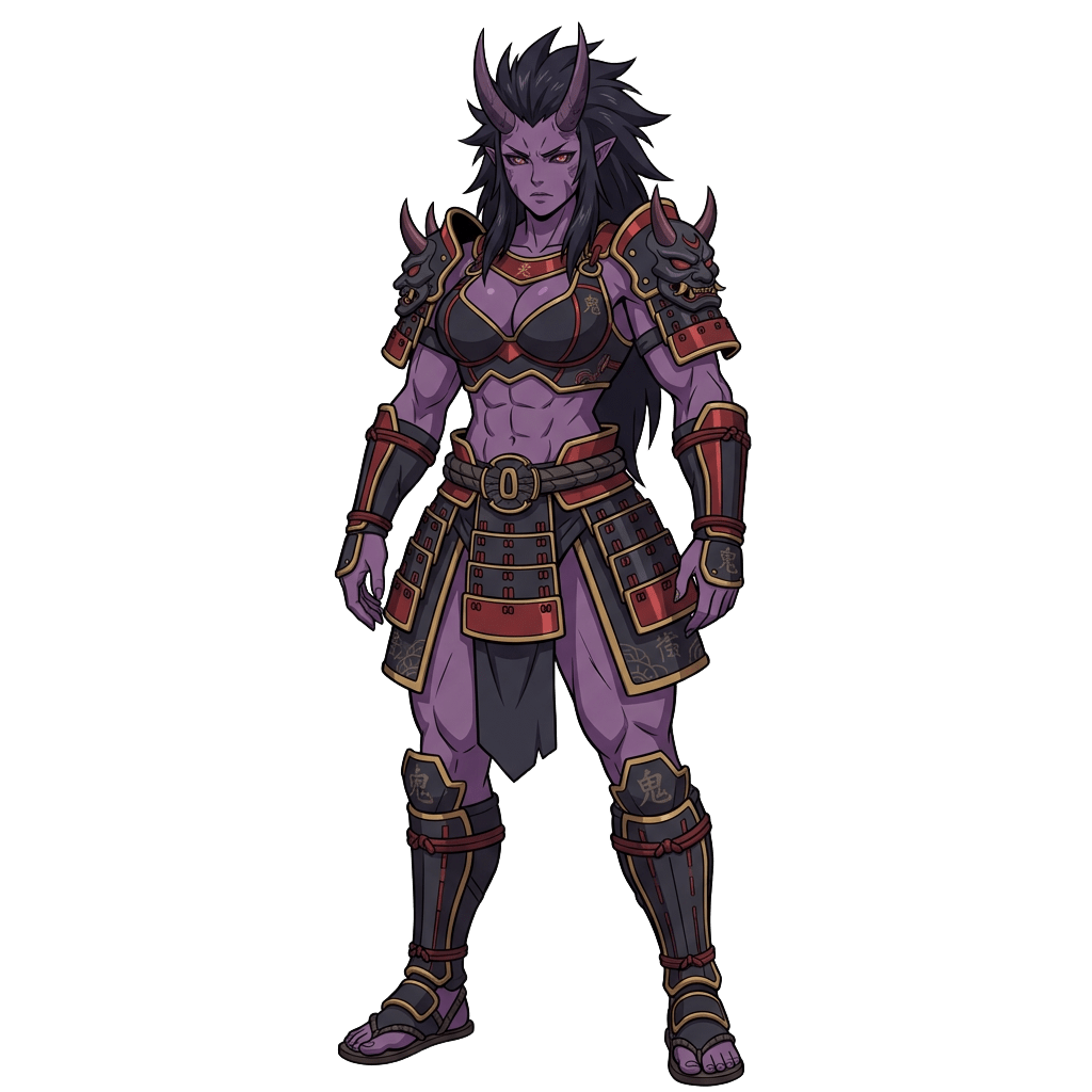 Tank Enemy - Oni Woman v2