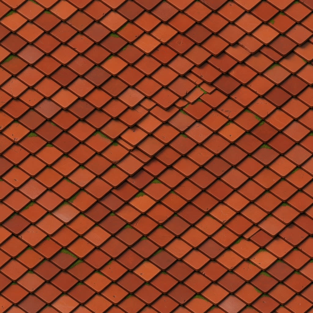 Roof - Tuiles Rouges