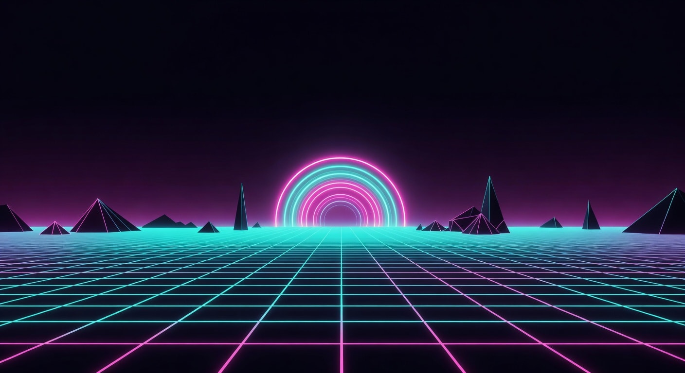 Synthwave Background