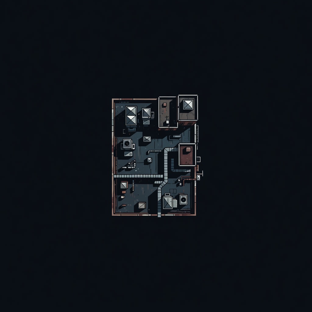 Top-down building rooftop (3 / 4)