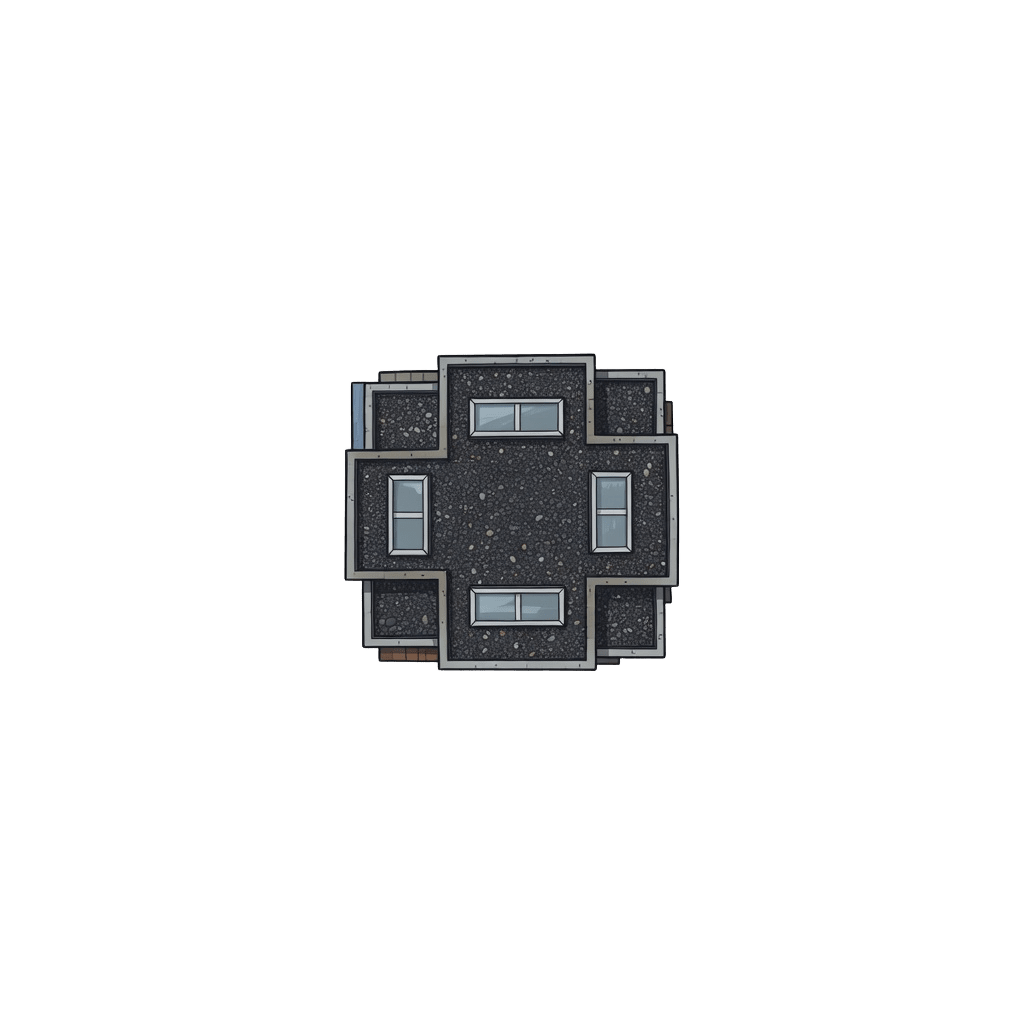 commercial building roof