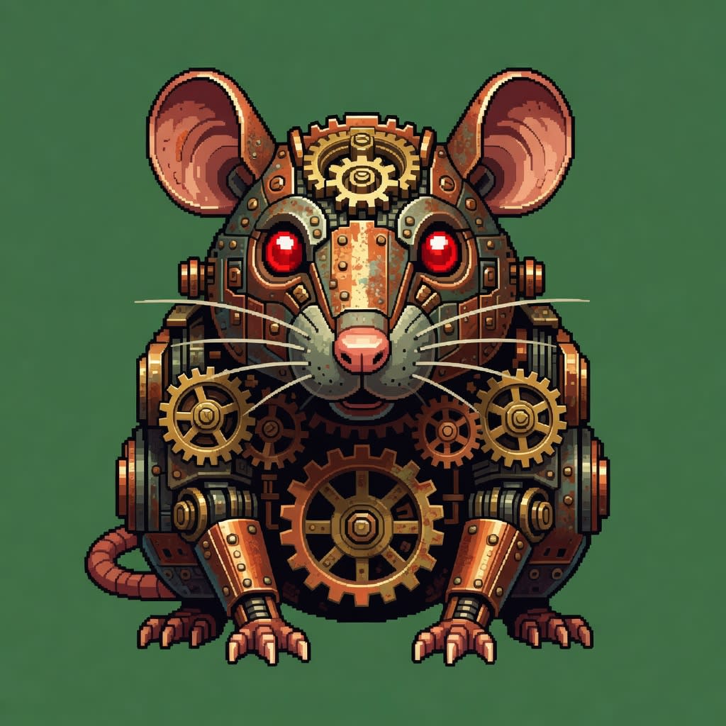 Gear Rat portrait