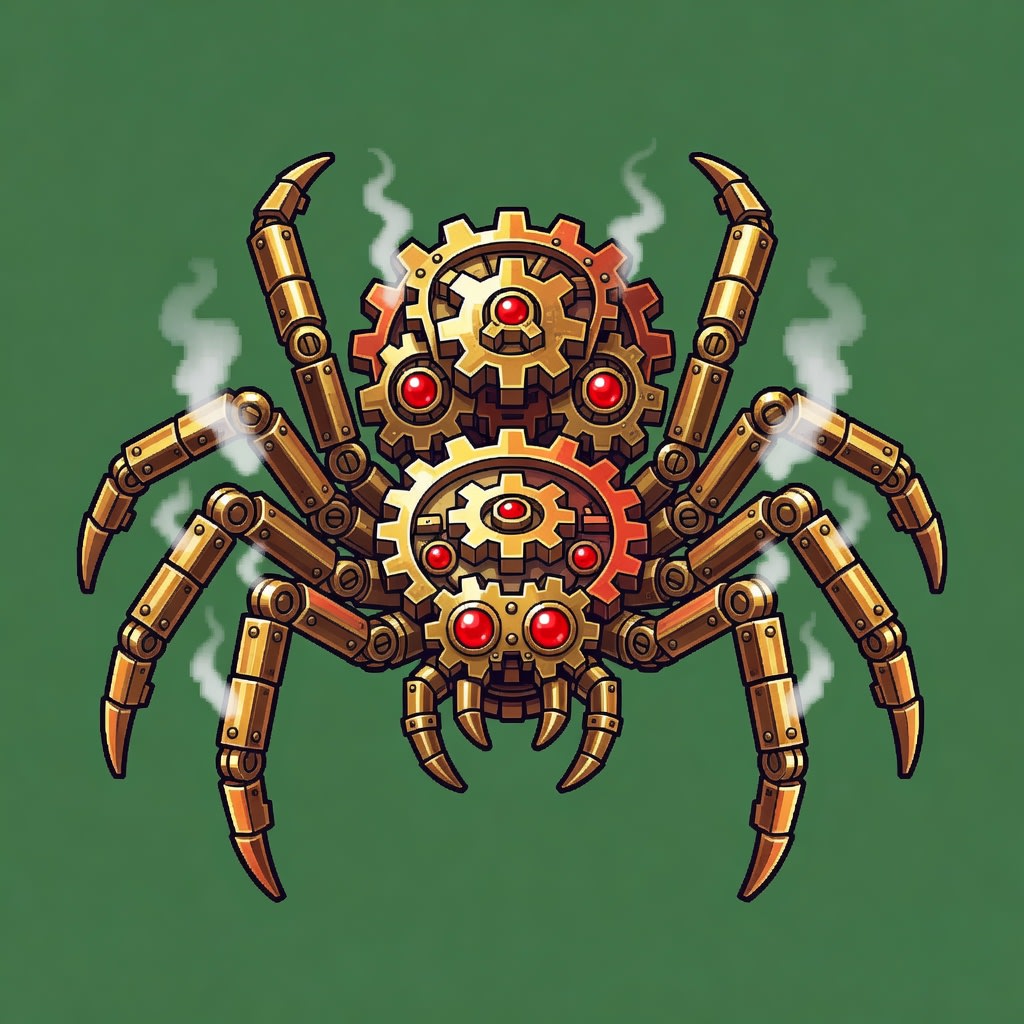 Cog Spider portrait