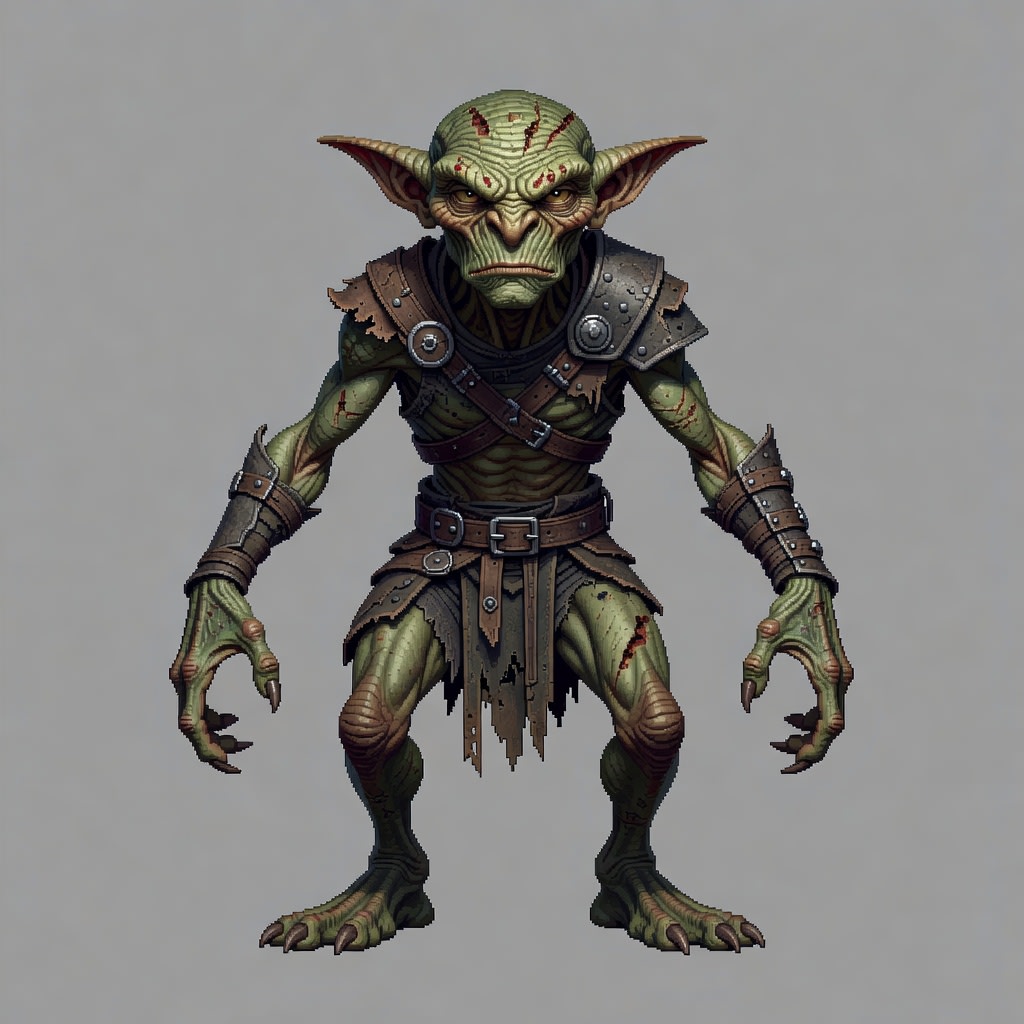 Stylized Goblin Warrior
