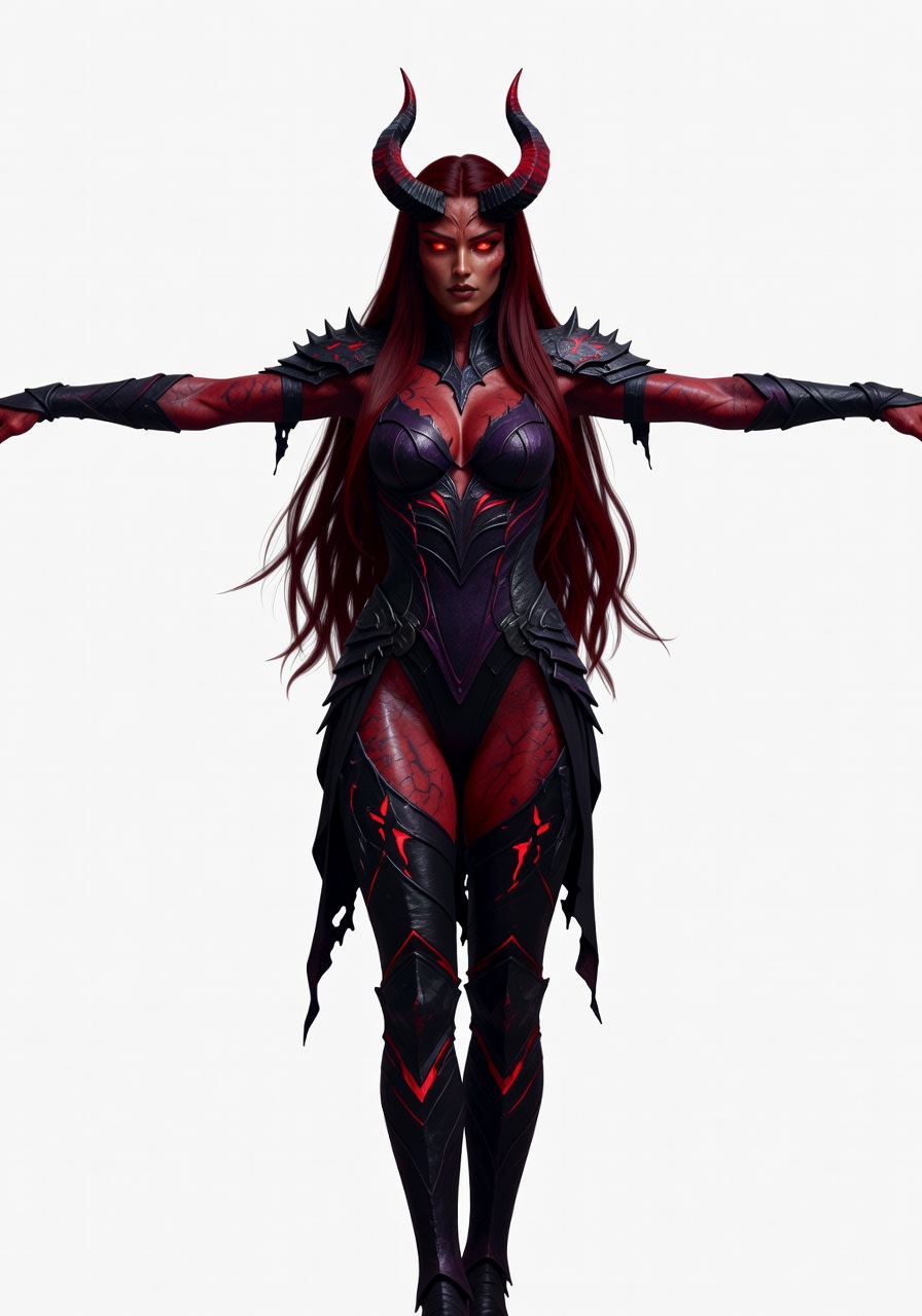 Nyxara Succubus Blade Witch Concept (3 / 4)