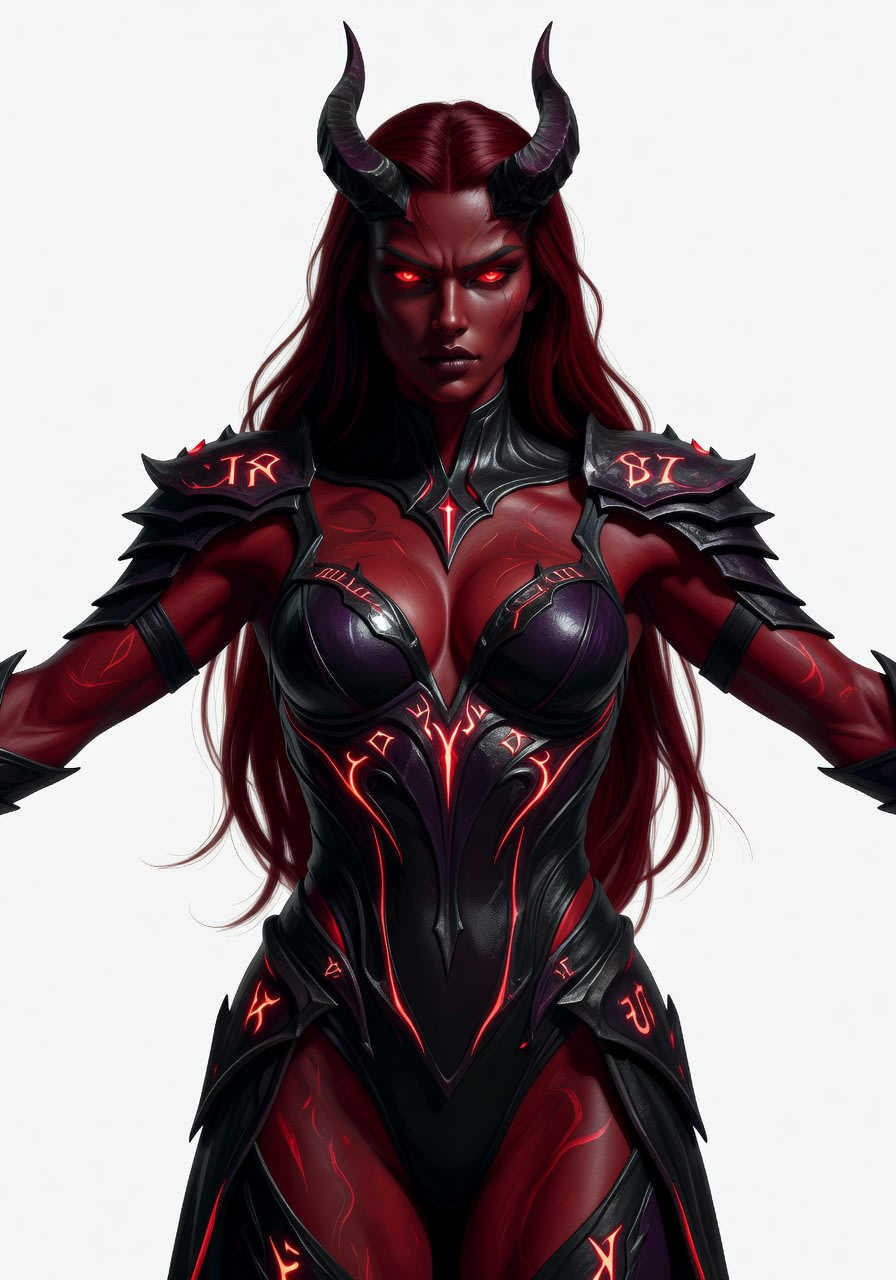 Nyxara Succubus Blade Witch Concept (4 / 4)