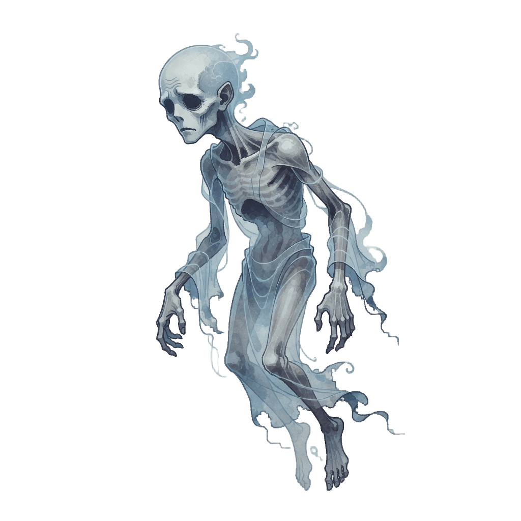 Hungry Ghost Enemy Sprite