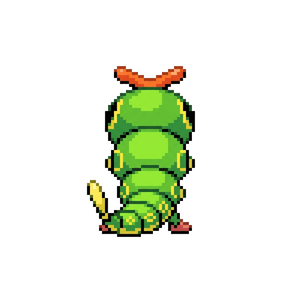 Caterpie Back
