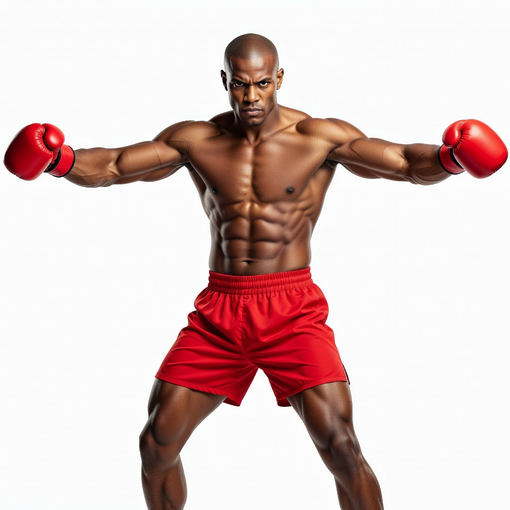 Boxer Red Corner