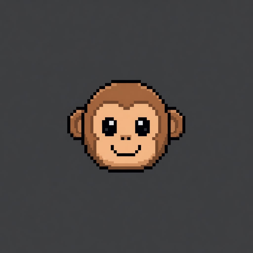 Monkey Player Sprite (2 / 2)