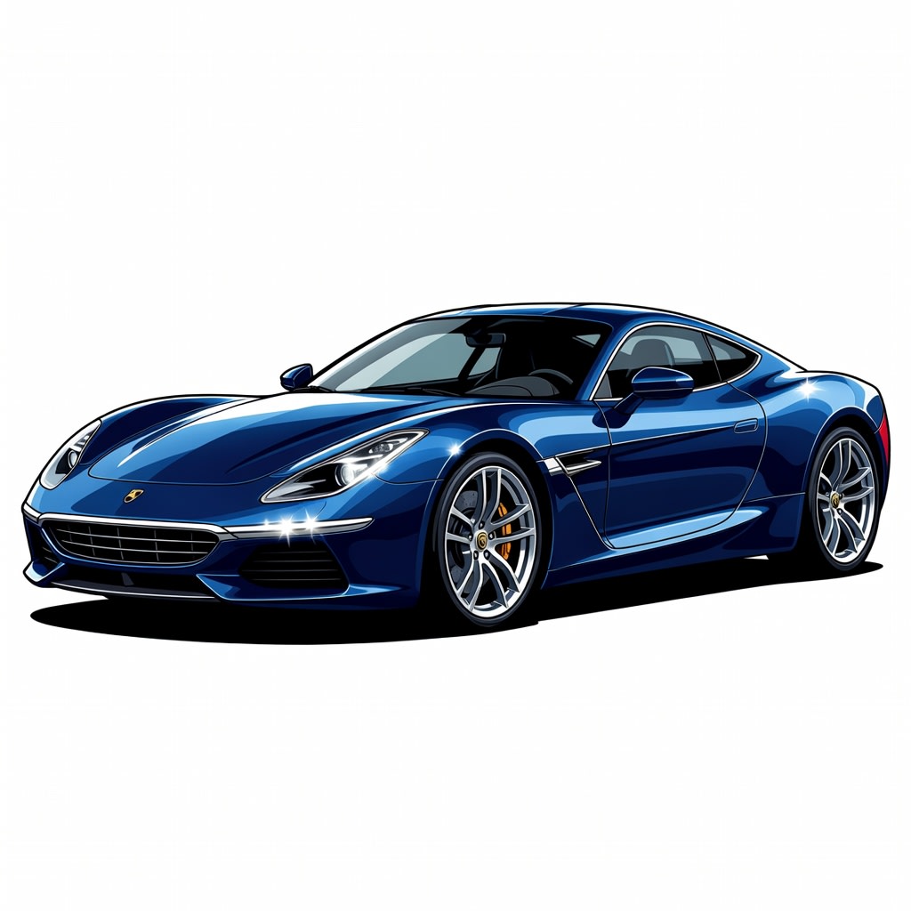 Car B - Sleek Navy (2 / 2)