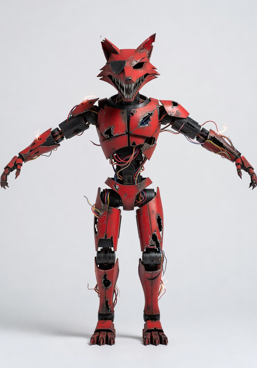 Drawkill Foxy T-Pose