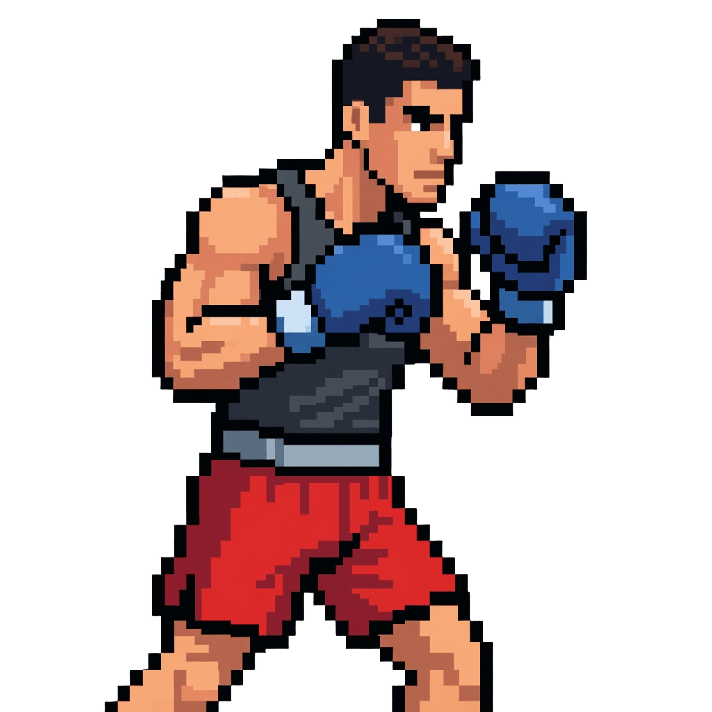 Opponent Boxer - Pixel Art (1 / 2)