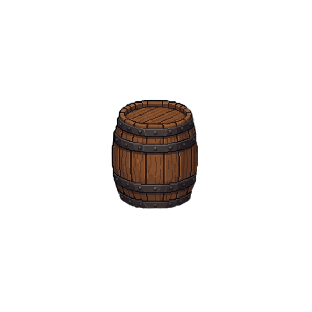Wooden Barrel