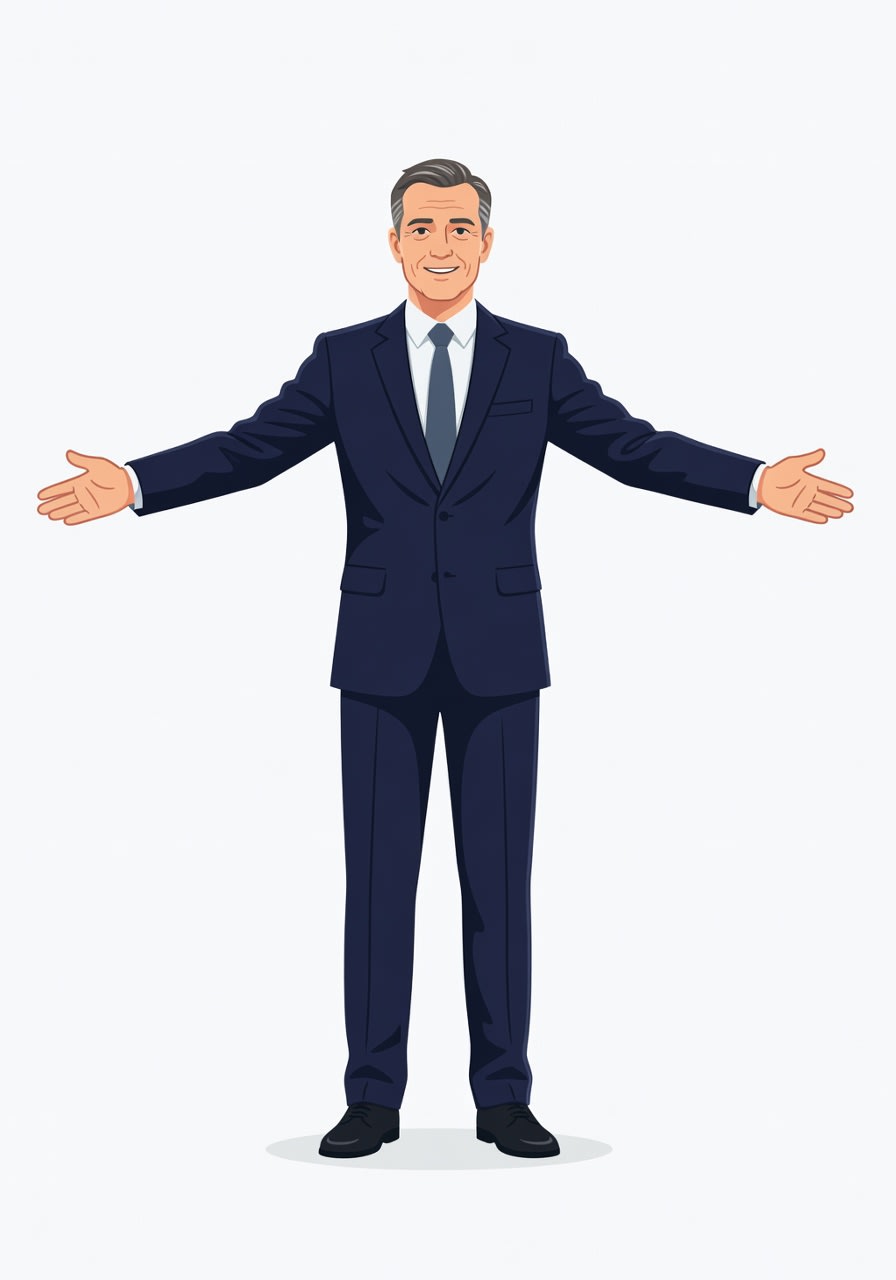 Business Mentor NPC Concept