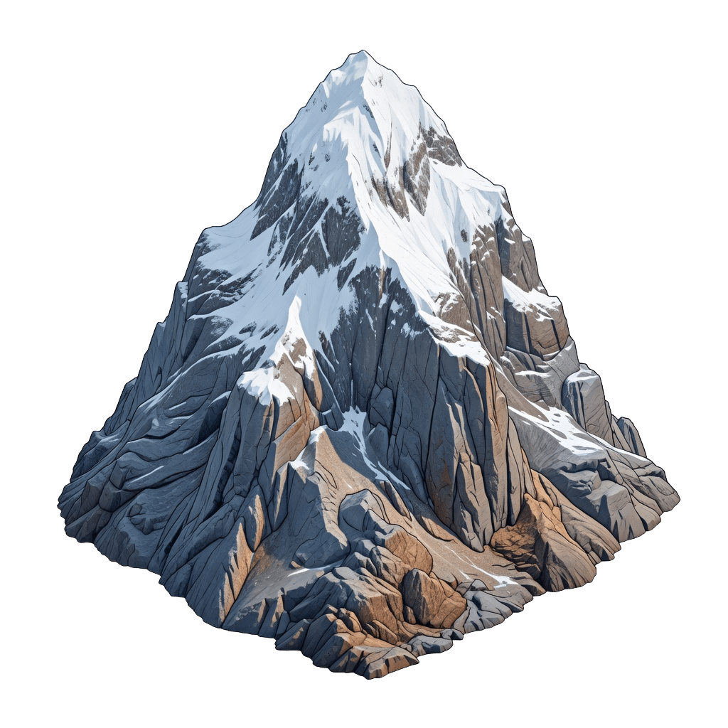 Isometric Mountain Sprite