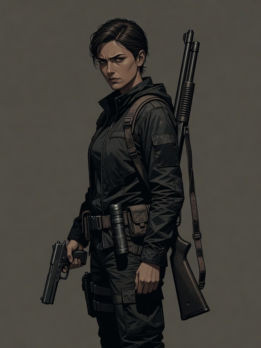 Anna survivor idle concept (2 / 3)