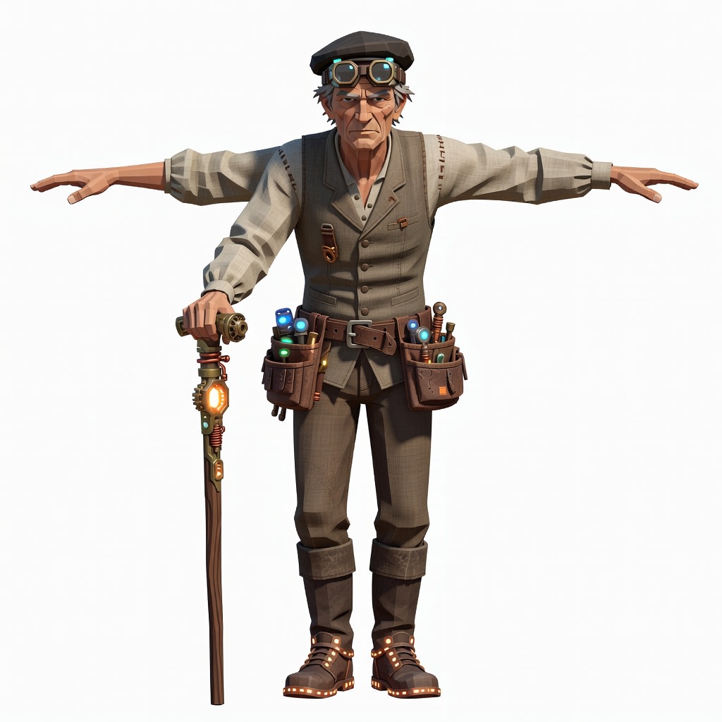 Male Elderly Colonist (1 / 2)