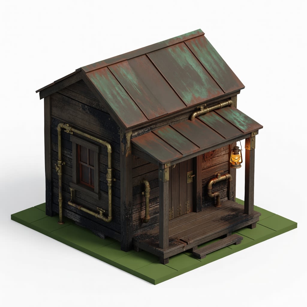 Steampunk Patina Shack