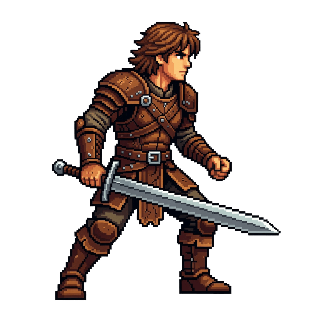 Kael - Warrior Sprite