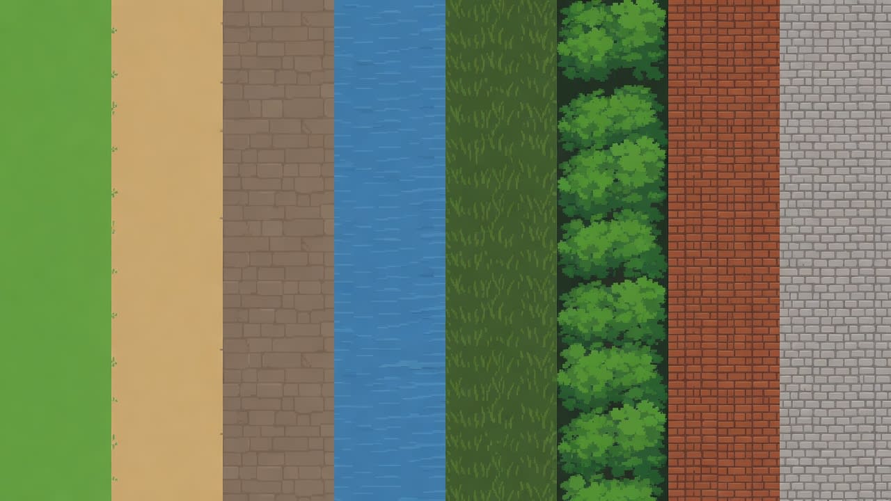 Tile Atlas - Solamon Terrain