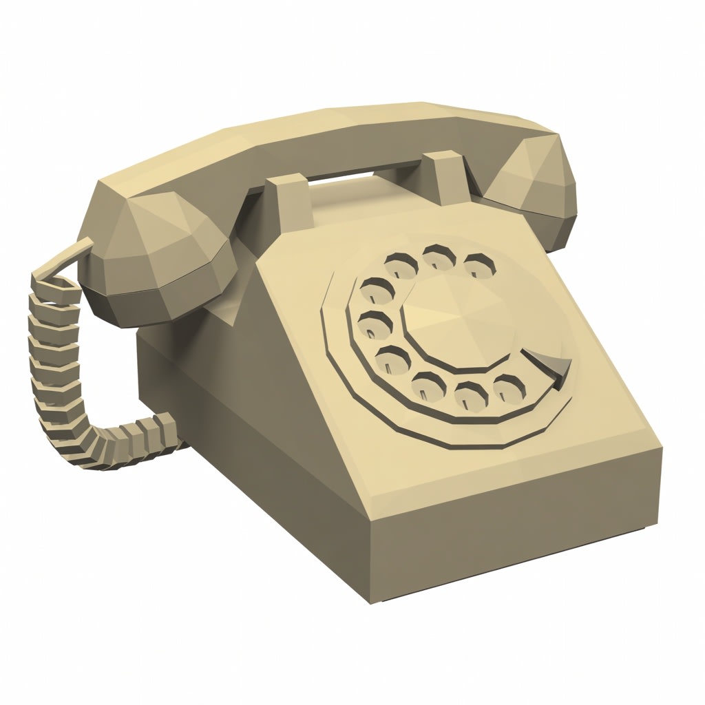 Rotary Telephone - 80s