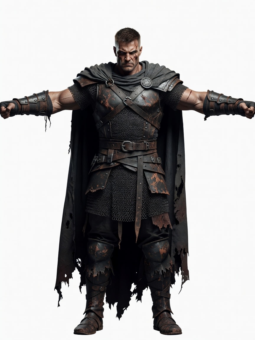 Dark Fantasy Gladiator Enemy Concept (1 / 2)