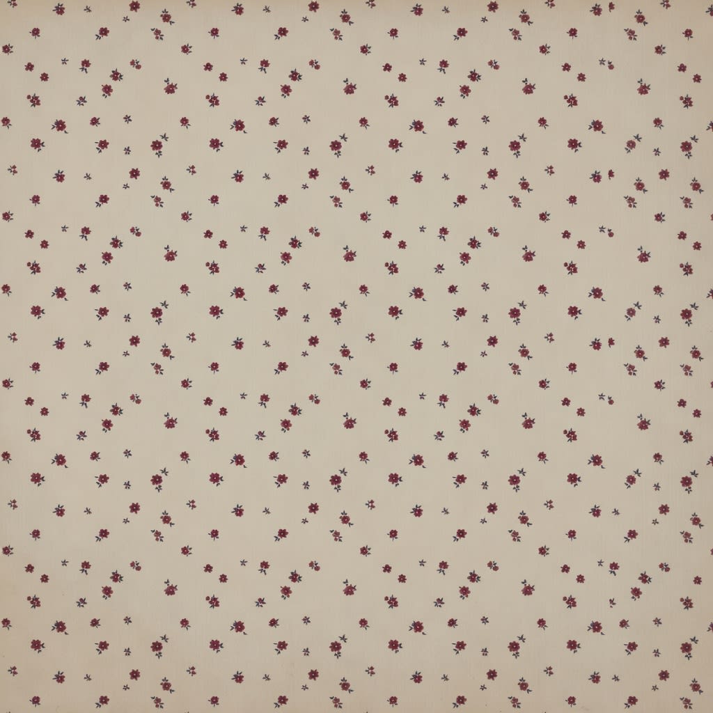 1990s Floral Wallpaper