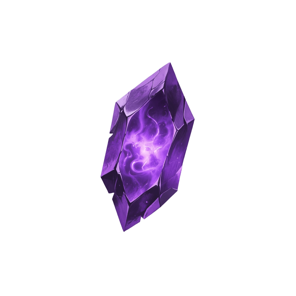 Purple Crystal Shard