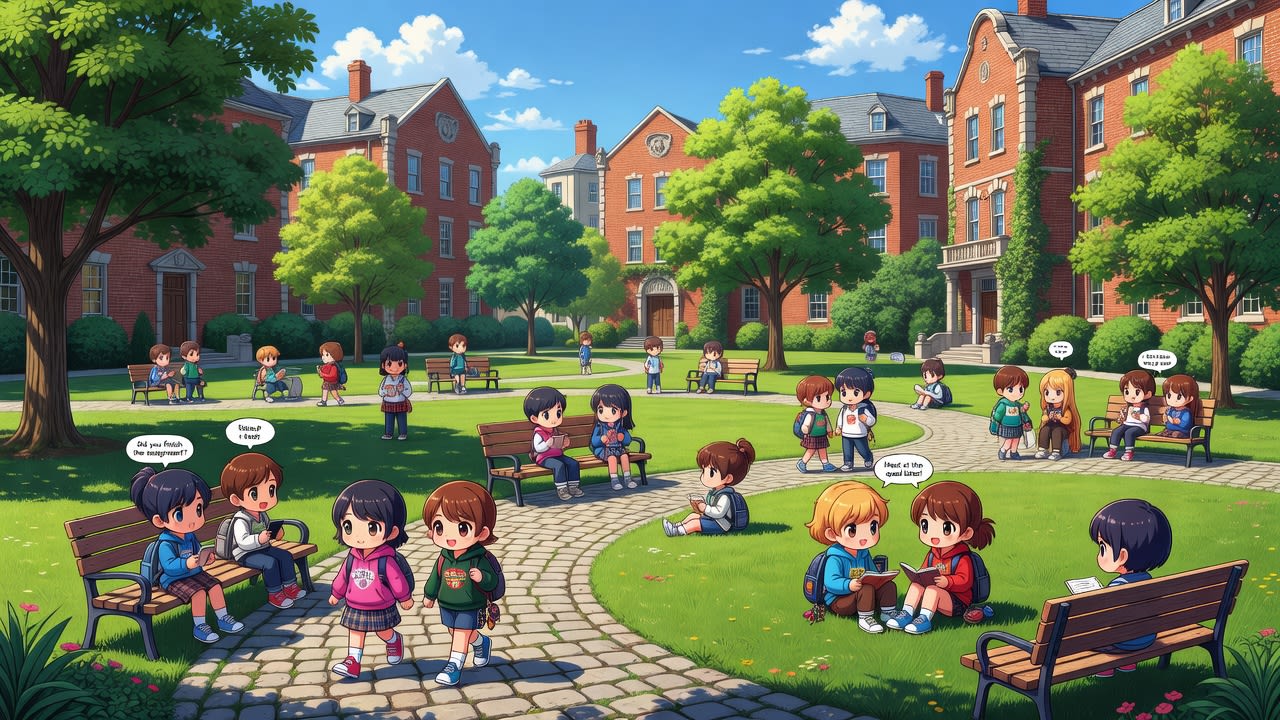 Campus Background (1 / 4)