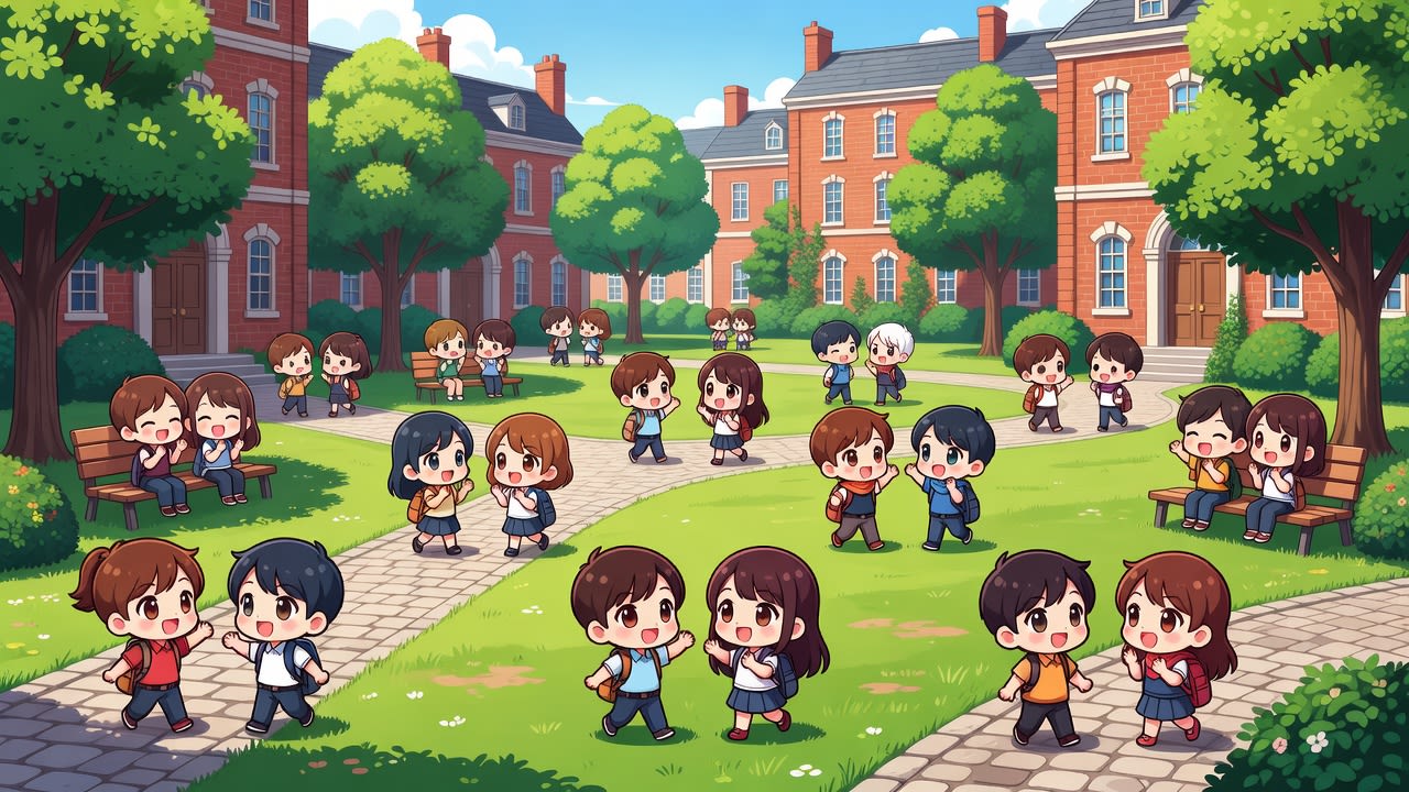 Campus Chibi Interaktion (1 / 4)