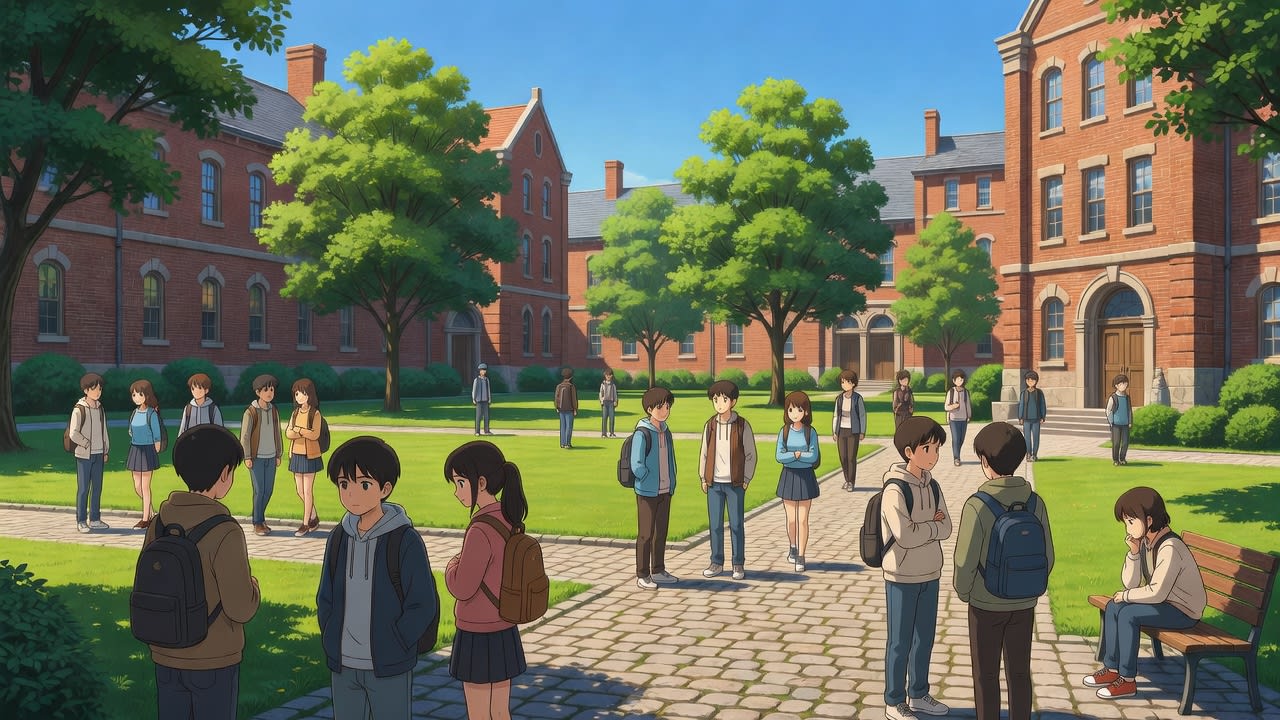 Campus Serious Anime (2 / 4)