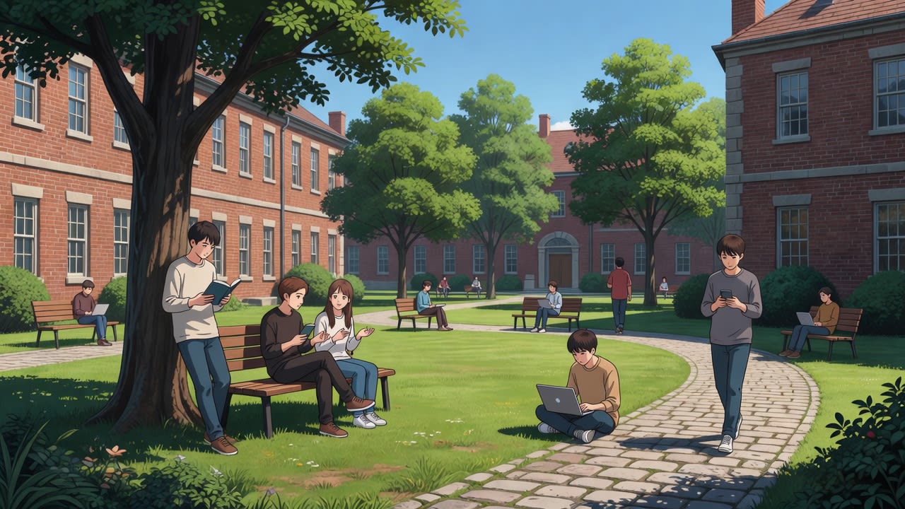 Campus Realistic Interaction (1 / 4)