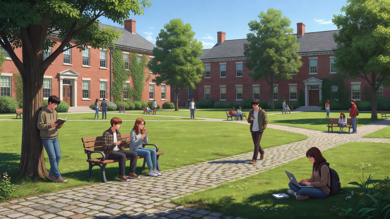 Campus Realistic Interaction (2 / 4)