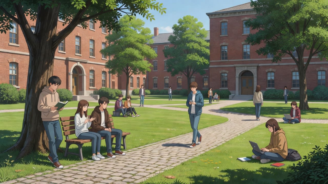 Campus Realistic Interaction (4 / 4)