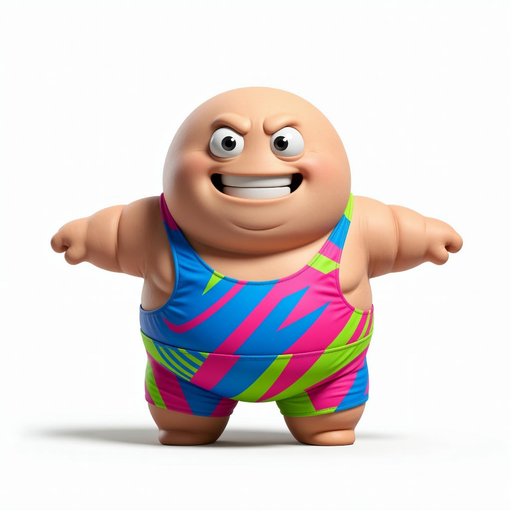 GangBeasts Brawler Concept (1 / 3)