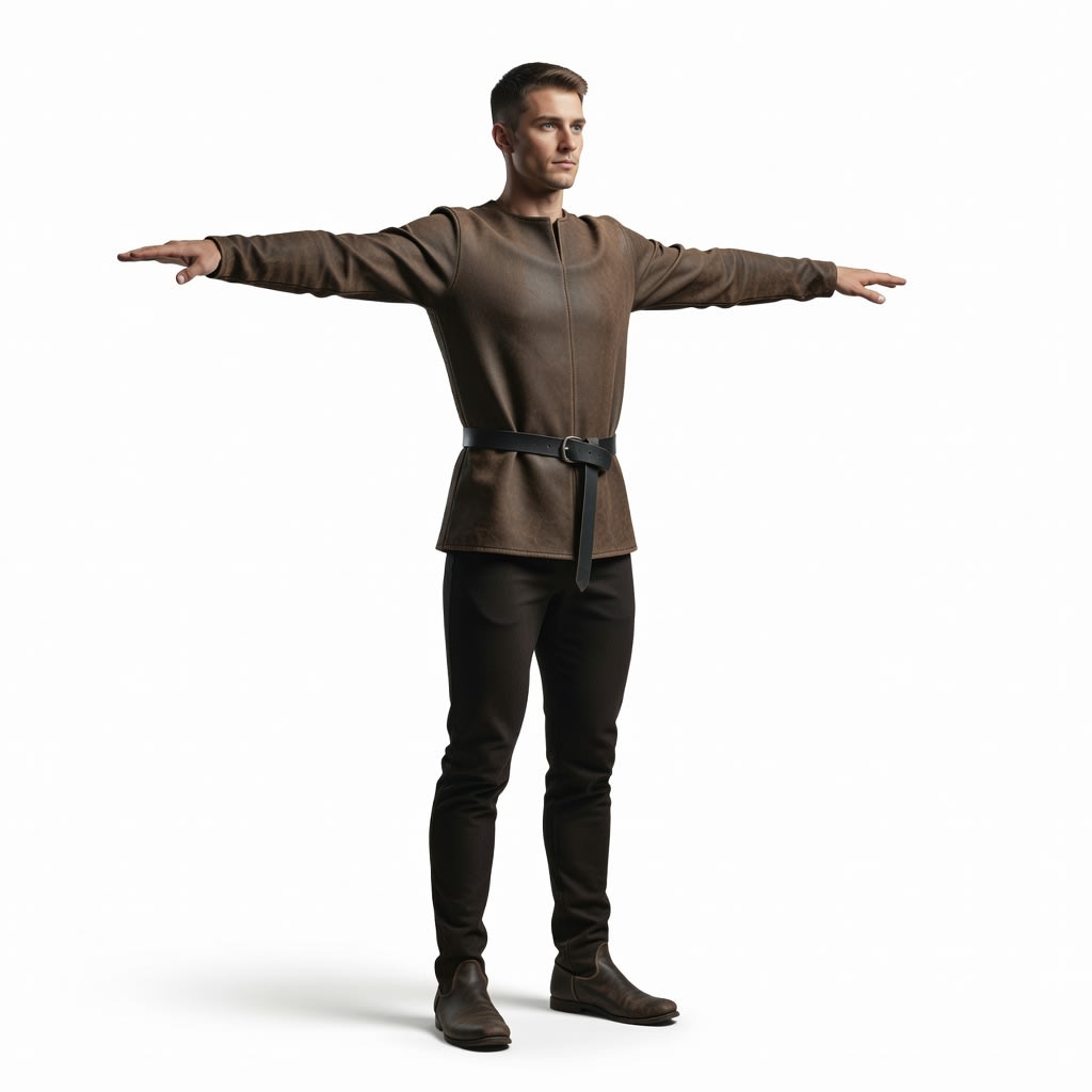Medieval Human Character (3 / 4)