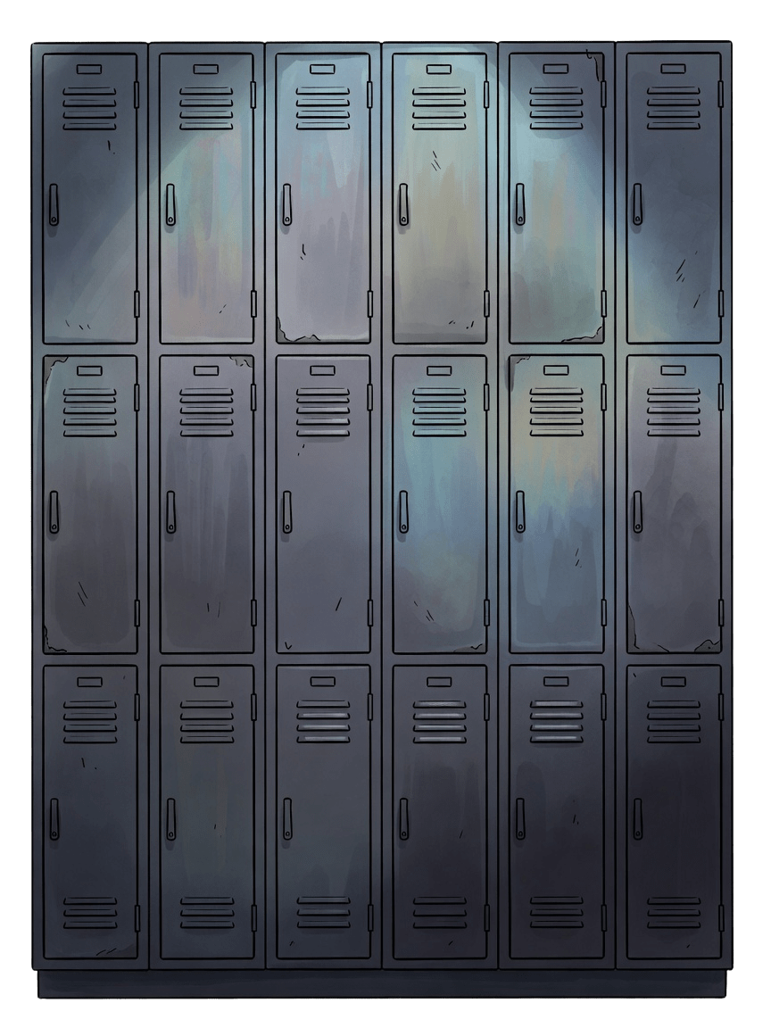 School Locker Tower