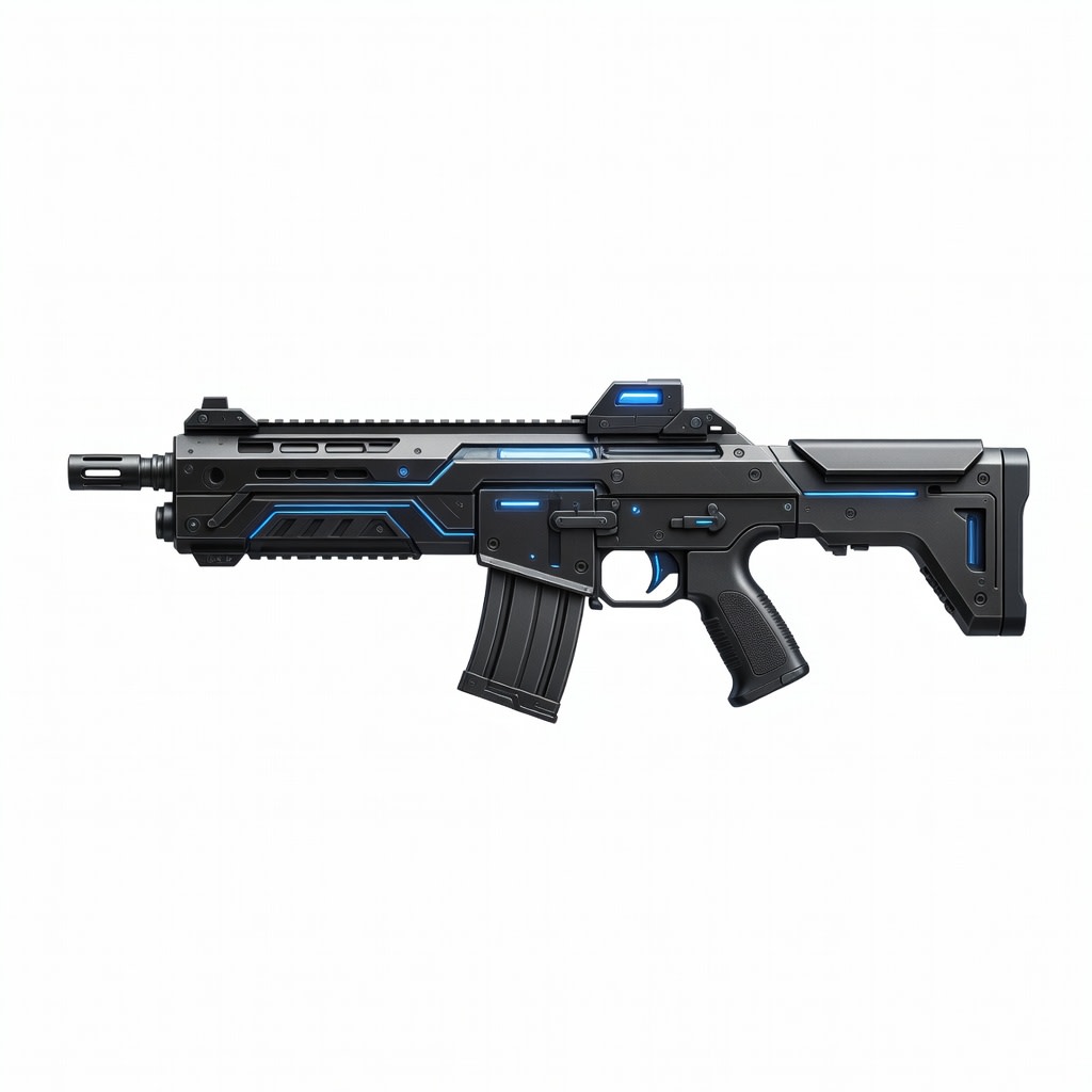 Sci-fi Assault Rifle Concept