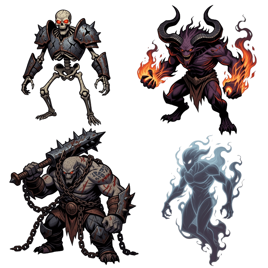 DevourPath Enemies (1 / 2)
